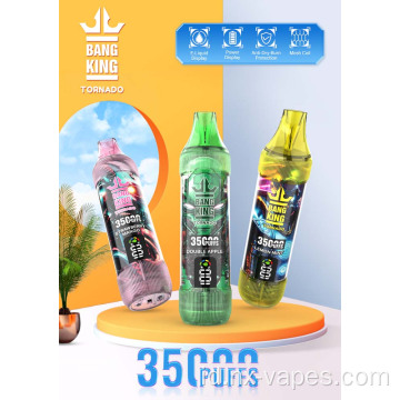 Bang King Tornado 35000 Puffs 35K Vape sekali pakai